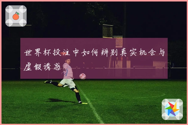 世界杯投注中如何辨别真实机会与虚假诱惑