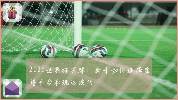 2026世界杯买球：新手如何选择靠谱平台和玩法技巧